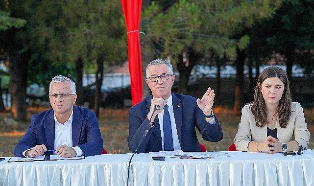 Gaziemir Belediye Başkanı Halil Arda, Sarnıç bölgesinin Menderes, Hürriyet ve Atatürk