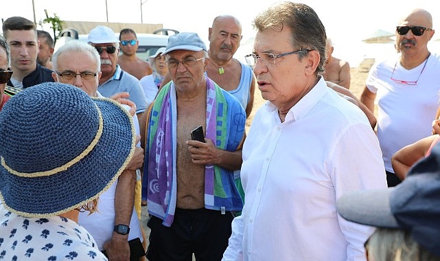 Edremit Belediye Başkanı Selman Hasan Arslan, sabahın erken saatlerinde çalışma