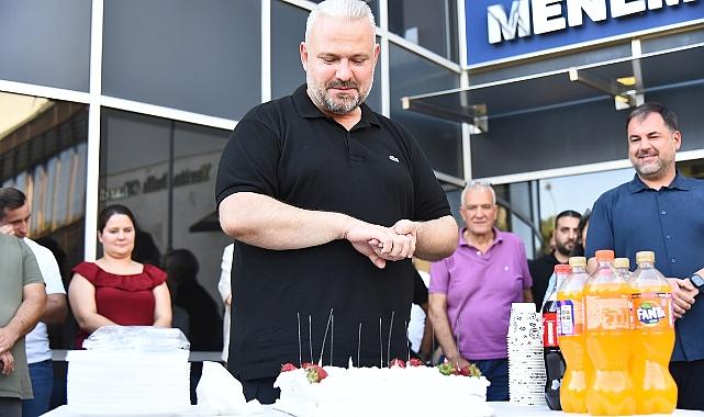 Menemen Belediye Başkan Vekili Aydın Pehlivan’ın yeni yaş günü, belediye