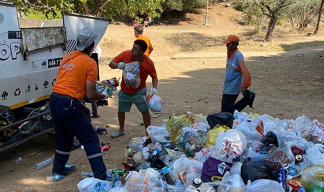 Seferihisar Akkum’da bulunan ve yaz aylarında hafta sonları vatandaşların akınına