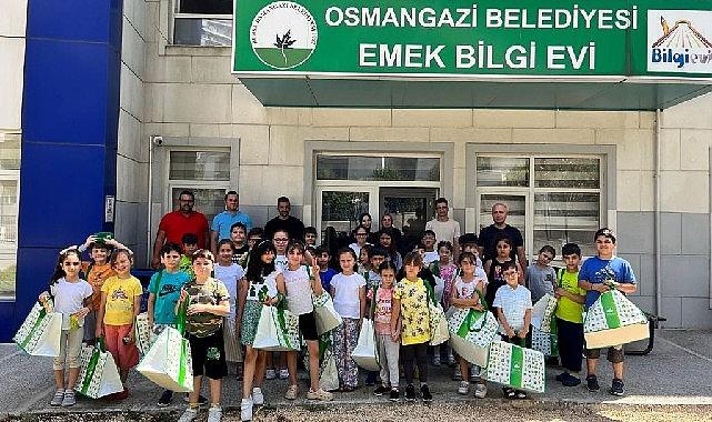 Osmangazi Belediyesi’nin en önemli eğitim projelerinden olan Bilgi Evleri’nden faydalanan