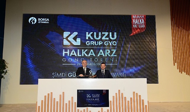 Yatırımcıların rekor ilgisiyle, başarılı bir halka arz gerçekleştiren Kuzugrup GYO,