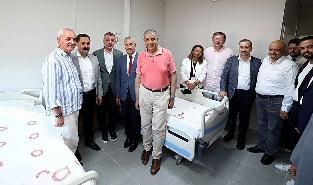 Hatay’da kurulan Kocaeli Kadınları Fizik Tedavi ve Rehabilitasyon Merkezi açılışında