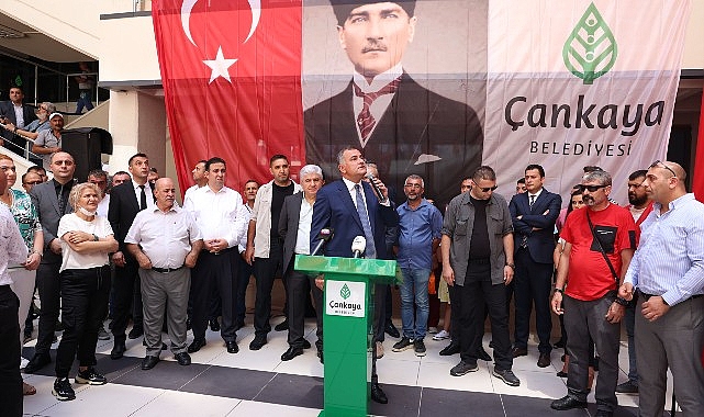 Çankaya Belediye Başkanı Alper Taşdelen, “Türkiye’ye örnek olacak bir iş