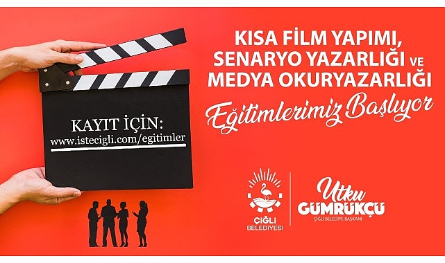 Çiğli Belediyesi tarafından, medya ve sinema alanında kendini geliştirmek isteyen