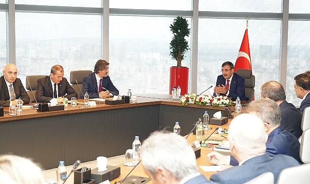 Cumhurbaşkanı Yardımcısı Cevdet Yılmaz, Türkiye Bankalar Birliği (TBB) Yönetim Kurulu’nu