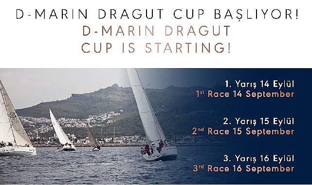 D-Marin Turgutreis’te yelkenler maceraya açılıyor. 14-16 Eylül tarihlerinde düzenlenecek D-Marın Dragut