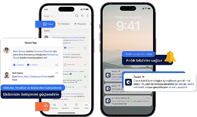 Kurumlarda iletişim için kullanılan WhatsApp, e-posta veya özel mesajlaşma sistemlerinde