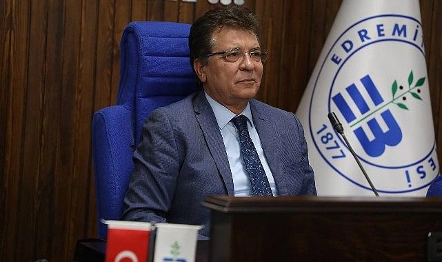Edremit Belediyesi Ağustos ayı olağan toplantısı Belediye Başkanı Selman Hasan