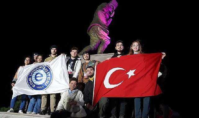 Ege Üniversitesi öğrencileri ve akademisyenlerinden oluşan ekip,  Afyonkarahisar'da Büyük Taarruz’un