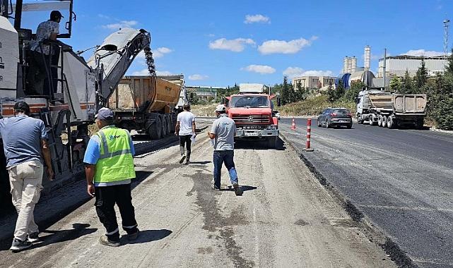 Büyükşehir tarafından Gebze OSB’ye giren ve çıkan ağır tonajlı araçlar