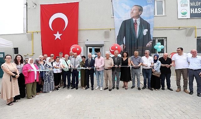 Nilüfer Belediyesi’nin hizmete açtığı Hasanağa Gıda Merkezi’nde ekolojik tarımla üretilen
