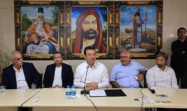 İBB Başkanı Ekrem İmamoğlu, Alevi vatandaşların tuttuğu 12 günlük Muharrem