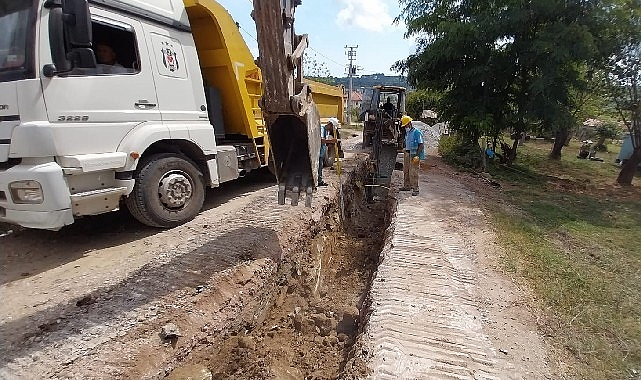 Kocaeli Büyükşehir Belediyesi İSU Genel Müdürlüğü tarafından Kandıra Bölgesi’ne yapılan