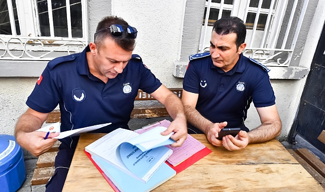 İzmir Büyükşehir Belediyesi Zabıta Dairesi Başkanlığı ekipleri, dünyanın en eski