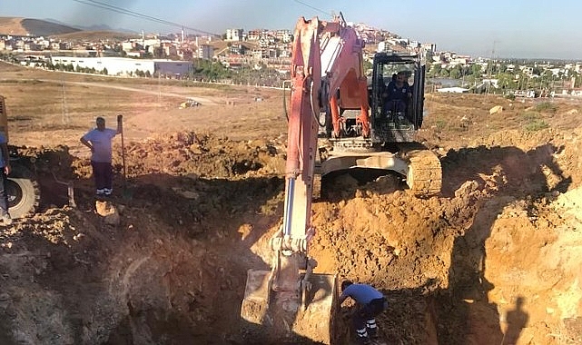 Dün gece Menemen’deki taşıyıcı hatta meydana gelen arızanın giderilmesi için