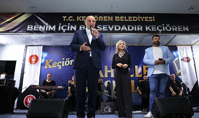 Keçiören Belediyesi tarafından her hafta salı günleri düzenlenen mahalle konserlerinde