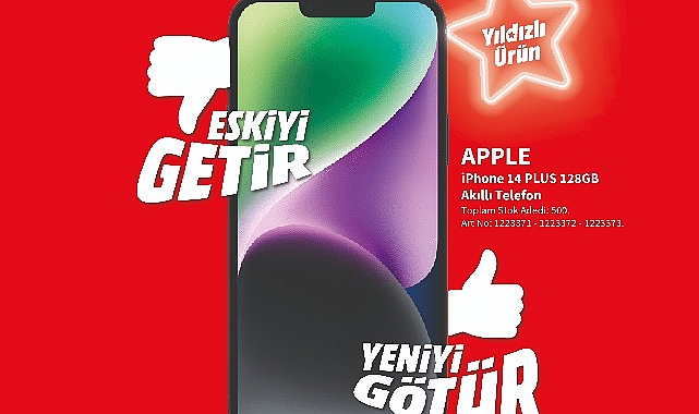 MediaMarkt’ın bugün itibariyle başlattığı Yıldızlı Teknoloji Günleri kampanyası kapsamında robot
