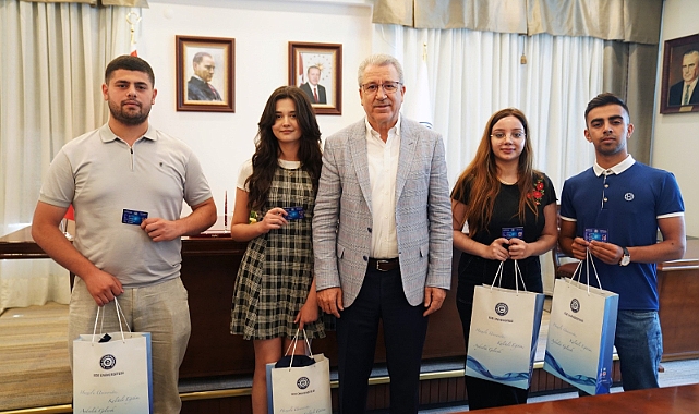 Çift diploma programı kapsamında EÜ’ye gelen ADAU öğrencileri Prof. Dr.