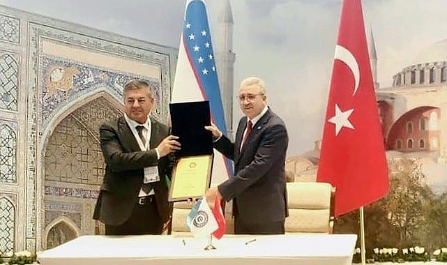 Ege Üniversitesinin uluslararasılaşma misyonu kapsamında Özbekistan’daki temaslarına devam eden Rektör