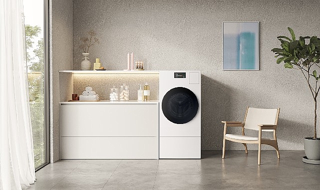 Samsung’un IFA 2023’te tanıttığı BESPOKE AI™ Combo Kurutmalı Çamaşır Makinesi,