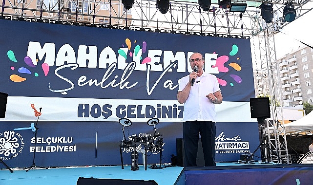 Selçuklu Belediyesi mahalle kültürünün gelişmesi için “Mahallemde Şenlik Var” etkinliklerine