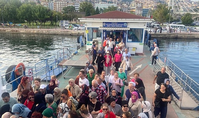 Büyükşehir, İzmit Körfezi'nde Kocaeli’nin yaş almış bireylerinden oluşan tecrübe önderlerine