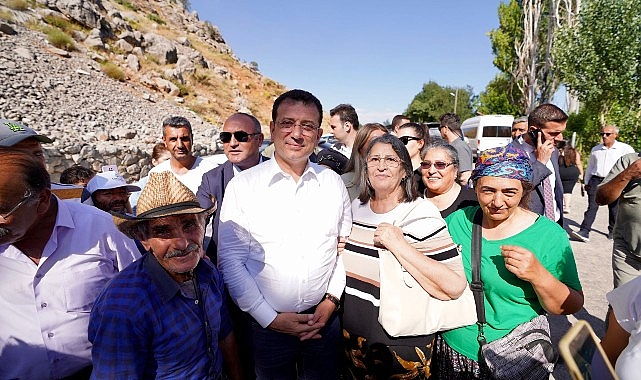 İBB Başkanı Ekrem İmamoğlu, Tunceli ilçelerindeki Alevi inanç merkezlerine yaptığı