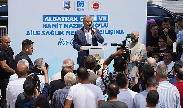 Üsküdar Belediyesi tarafından yapımı tamamlanan Hamit Nazik Aile sağlığı Merkezi