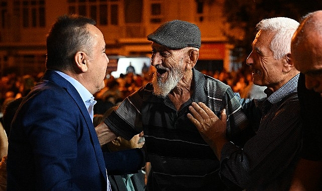 Antalya Büyükşehir Belediye Başkanı Muhittin Böcek, Korkuteli’nin Yelten Mahallesi’nde bu