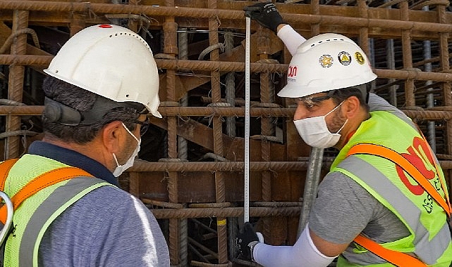 Akkuyu NGS’nin ikinci güç ünitesi makine dairesi binasında türbin tesisinin