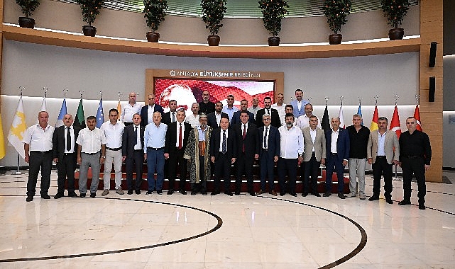 Antalya Büyükşehir Belediye Başkanı Muhittin Böcek, Ahilik Haftası etkinlikleri kapsamında