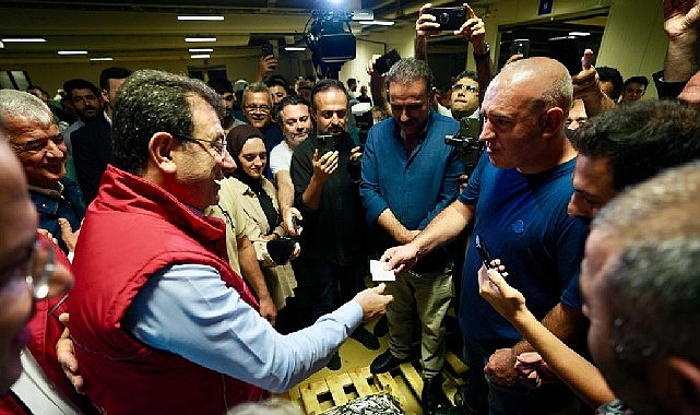 İBB Başkanı Ekrem İmamoğlu, “Vira Bismillah” diyerek yeni avlanma sezonuna