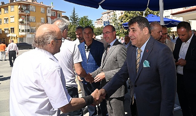 Selçuklu Belediye Başkanı Ahmet Pekyatırmacı, Cuma Buluşmaları kapsamında Hacıkaymak   Mahallesi’nde