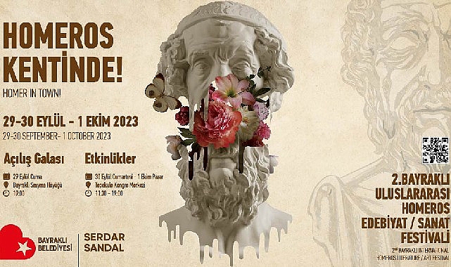 Bayraklı Belediyesi, bu yıl ikincisi düzenlenecek Uluslararası Homeros Edebiyat/ Sanat