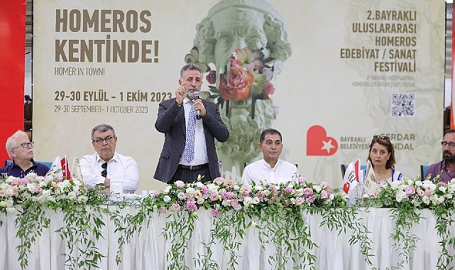Bayraklı Belediyesi tarafından bu yıl ikincisi düzenlenecek Uluslararası Homeros Edebiyat/