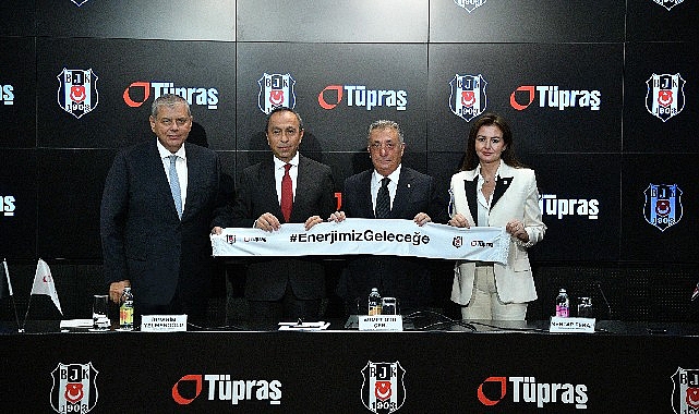 Beşiktaş Başkanı Ahmet Nur Çebi: “Stat isim sponsorumuz Tüpraş oldu.