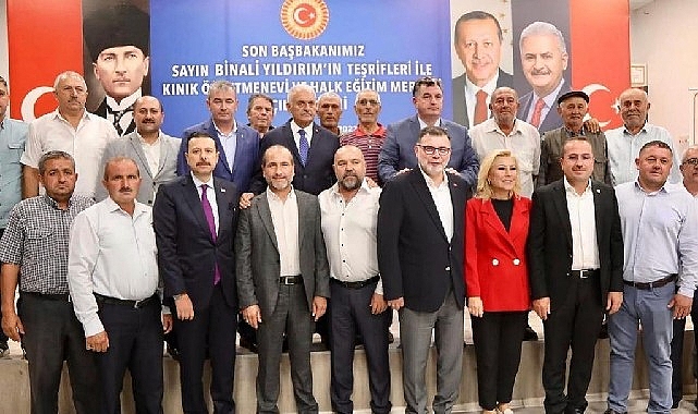 İzmir’in Kınık ilçesinde son Başbakan Binali Yıldırım Kınıklılarla bir araya