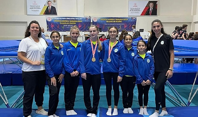 Ulusal ve uluslararası organizasyonlarda elde ettiği başarılarla Trampolin Cimnastik’te bir