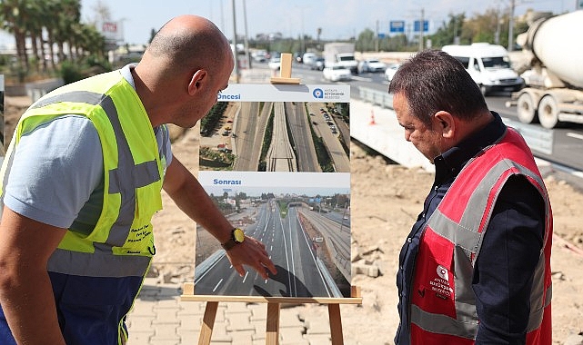 Antalya Büyükşehir Belediyesi, şehrin doğusunu batısıyla buluşturan Alanya istikameti Serik