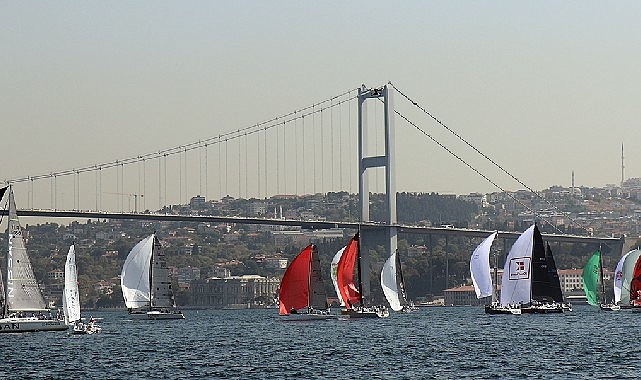 İstanbul Boğazı bu hafta sonu Bosphorus Cup Yelken Yarışlarına ev