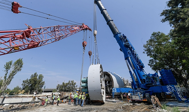 İzmir tarihinin en büyük raylı sistem yatırımı Üçyol–Buca Metro hattında
