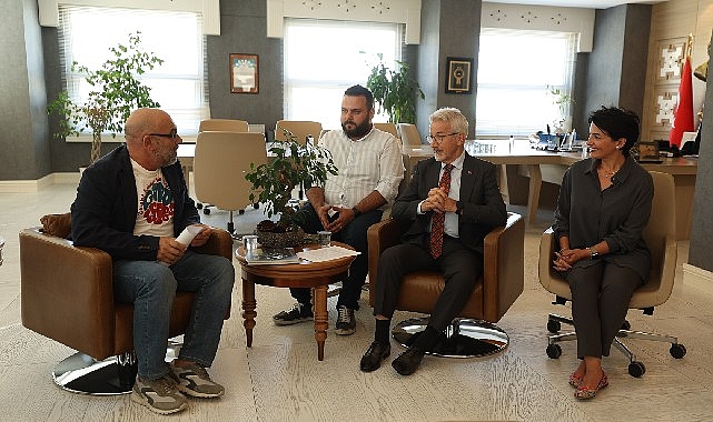 İtalya’dan gelerek Nilüfer Belediyesi’ni ziyaret eden ILABFOOD Oristano Proje Ekibi,