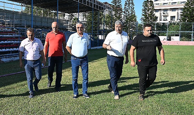 Süper Amatör Lig’de mücadele eden Kemer Belediye Spor’un maçlarını oynadığı