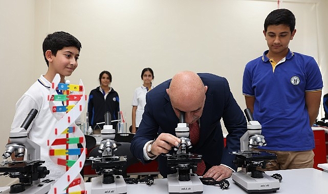 Keçiören Belediyesi tarafından "Eğitime Bir Tuğla da Bizden" projesi kapsamında