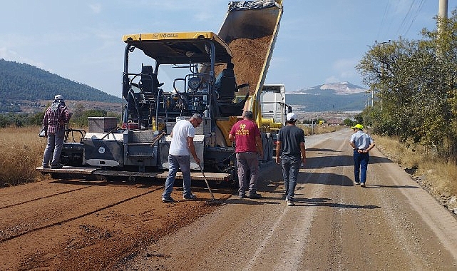Muğla Büyükşehir Belediyesi 2023 yılı yol yapım programı dâhilinde 160