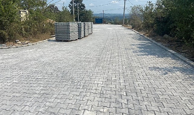 Kocaeli Büyükşehir Belediyesi, köy yollarının da daha kaliteli ve konforlu