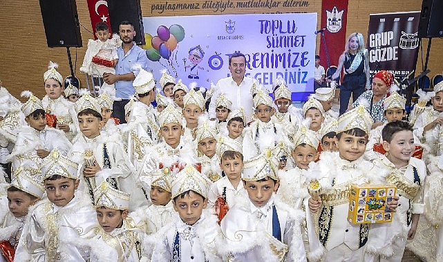 Konak Belediyesi’nin düzenlediği toplu sünnet şöleninde konuşan Başkan Batur, dayanışma
