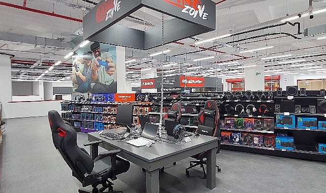 MediaMarkt, 2017 yılında Türkiye’de bir ilk olarak mağazalarında kurduğu Gamezone