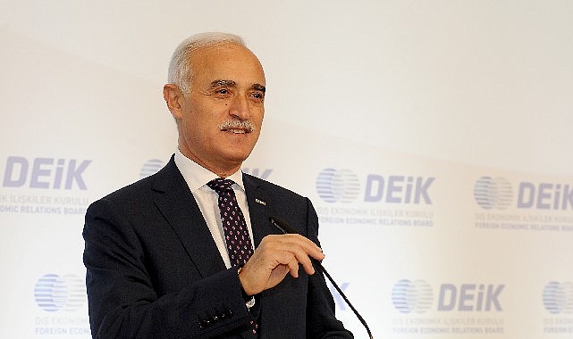 Dış Ekonomik İlişkiler Kurulu (DEİK) Başkanı Nail Olpak, Türkiye İstatistik